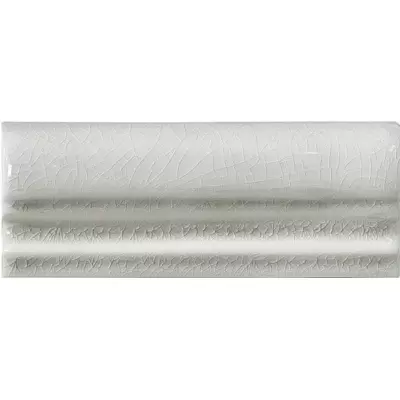 Ceramiche Grazia Essenze BOR011 Bordura Lineare Argento Craquele 5x13