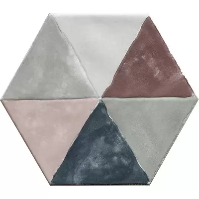 Serenissima Cir Materia Prima Esagona Inserto Rainbow 24x27,7