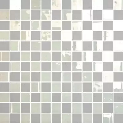 Settecento The Wall 100911 Highlights Grigio Argento Su Rete 2.2x2.2 28,6x28,6