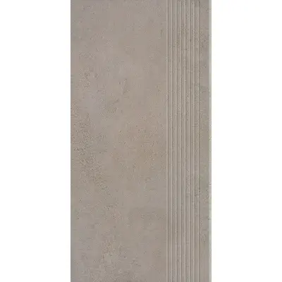 Grupa Paradyz Concept Grys Stopnica Prosta Mat 30x60