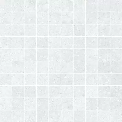 Settecento Shellstone 13823 Extrawhite Mosaico Su Rete 29,8x29,8