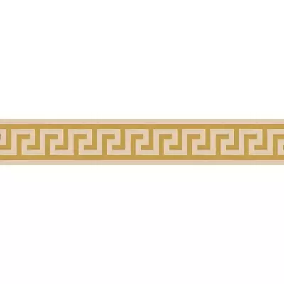 Versace Meteorite 47105 Fascia Greca Naturale Miele/Oro 9,8x60