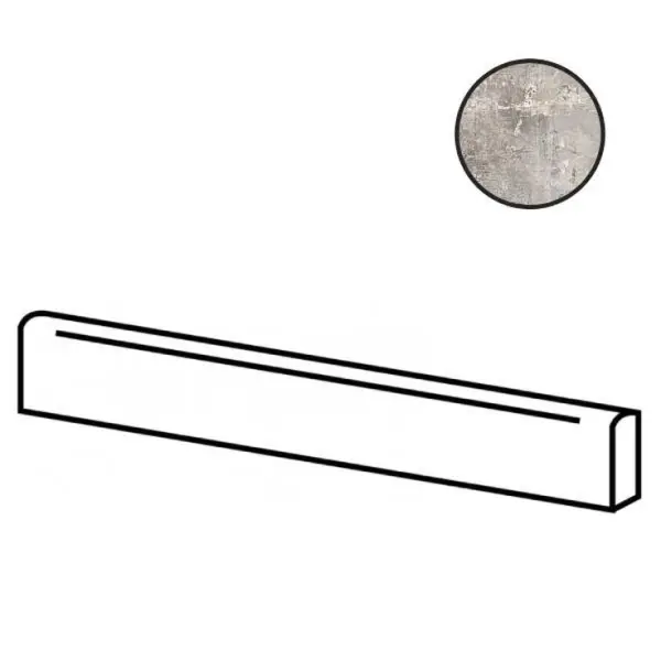 Sadon Murales J88267 Grey Battiscopa Ret 7,5x60