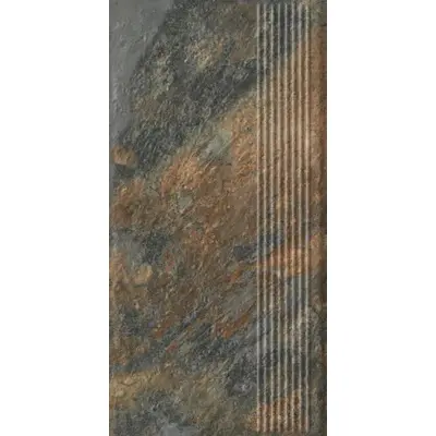 Grupa Paradyz Ardis Rust Stopnica Prosta Struktura Mat 30x60