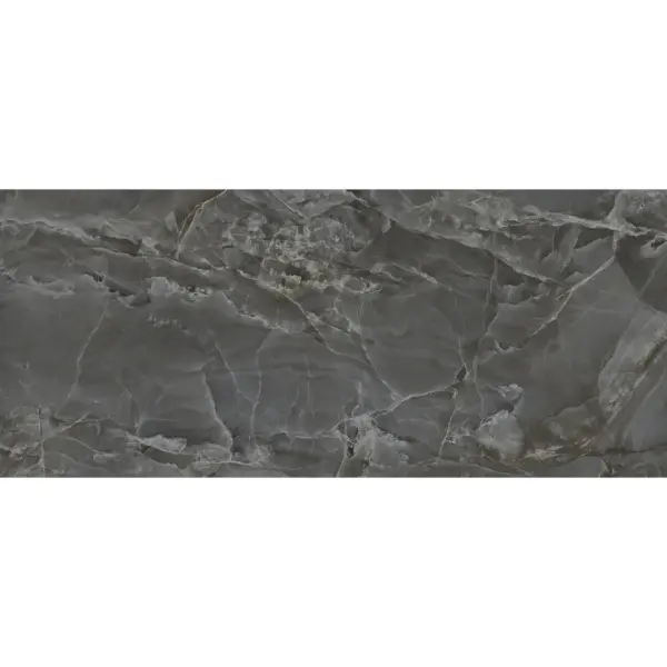 Casalgrande Padana Alabastri 18570290 Black Lucido 6mm 120x278 - керамическая плитка и керамогранит