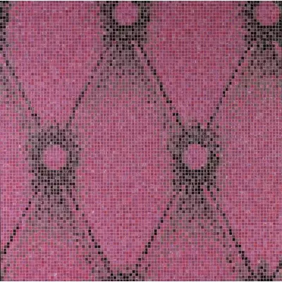 Bisazza Decori 10 06001292VL Chester Pink 96.8x96.8