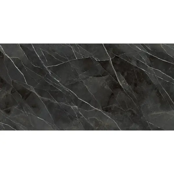 Laminam Diamond LAMF0M0210_IT Calacatta Black Bocciardato B.M. Face B 5,6mm 162x324