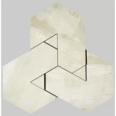 Apavisa Nanoforma 8431940276026 White Natural Mosaic Brick 33.47x38.65