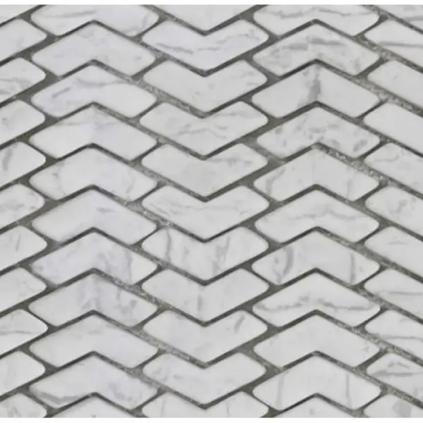 Мозаика Herringbone JS1041RZ-KL White Light Grey Nat 29,5x28,8