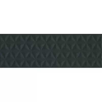 Kerama Marazzi Диагональ 12121R Черный Структура Обрезной 25x75