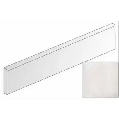 Vives Laverton Rodapie Nieve 9.4x30