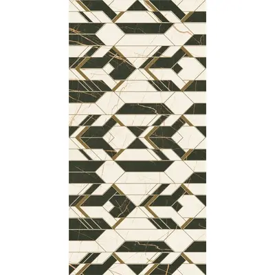Grupa Paradyz Fancy White Inserto Polysk 30x60