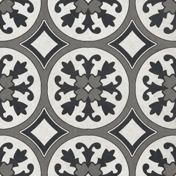 La Fabbrica Ceramiche Space 106076 Plomb Pattern Nat 20x20