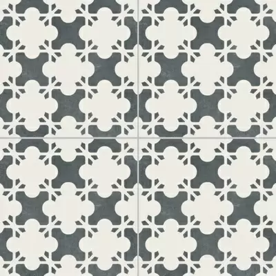 Mutina Azulej PUA47 Estrela Nero 20x20