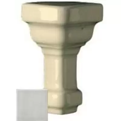 Ceramiche Grazia Essenze CAAP011 Angoli Esterno Parete Capitello Argento Craquele 3x7,5
