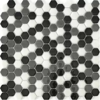 Natural mosaic Steppa STP-BK005-HEX Mix 29x29