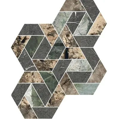 Rex Ceramiche Heritage Luxe 775659 Maxe Mix Glossy 39x49