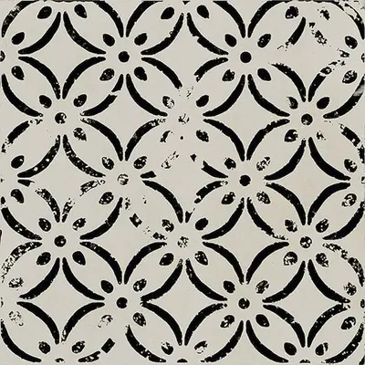 Ceramica Fioranese Riggiole RIG20D4 Bianci Singoli Deco 4 20x20