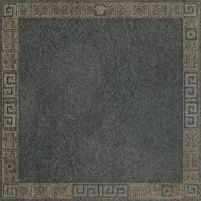 Versace Greek 261363 Cassettone Antracite/Oro 40x40