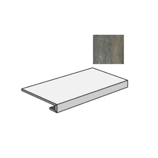 Sant Agostino Unionstone 2 CSAGRSER12 Gradone Serpentino 33x120
