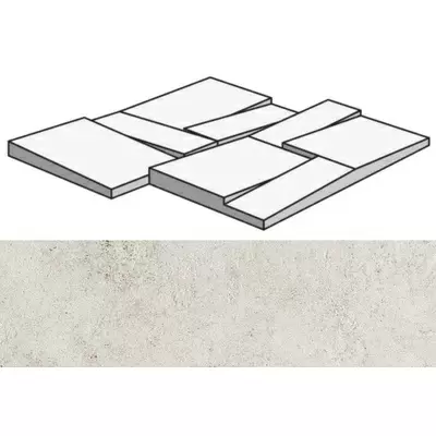 Rex Ceramiche La Roche 742240 Blanc Mod. Muretto RD 30x30