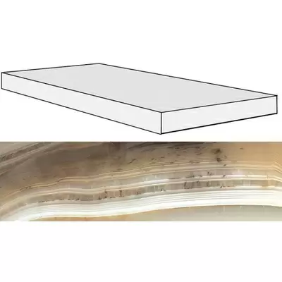 Rex Ceramiche Alabastri Di Rex 739927 Bamboo Angolo Gradino 33x120