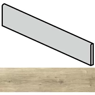 Rex Ceramiche Planches 756088 Miel Battiscopa 4.6x60