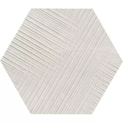 Provenza Eureka E035 Tartan Esagona Bianco 22x19,3