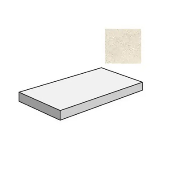Sant Agostino Duo CSAGDDBD12 Gradone Angolare Dx Desert 33x120