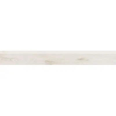 Sant Agostino Primewood CSABPWWH60 Battiscopa White 7,3x60