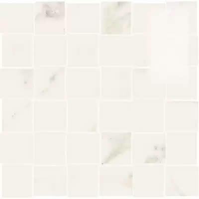 Panaria Trilogy PGZTYL0 Mosaico Calacatta White Lux 30x30