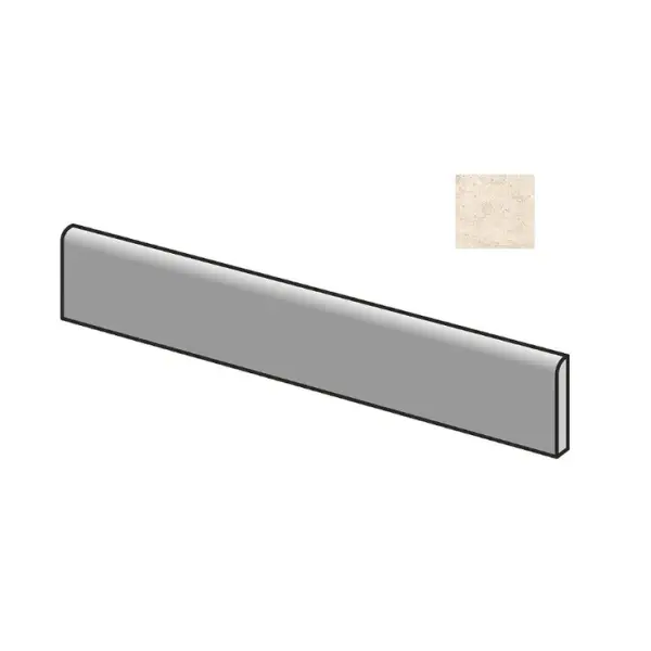 Sant Agostino Via Appia CSABACCB60 Battiscopa Appia Cross Cut Beige 7,3x60