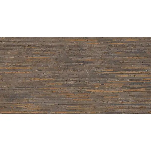 Emil ceramica Tele Di Marmo Reloaded E0FP Fossil Brown Malevic Doghe Lapp 60x120