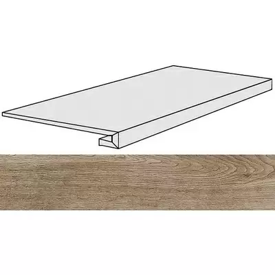Rex Ceramiche Selection Oak 738124 Amber Oak Gradino Ret 40x120