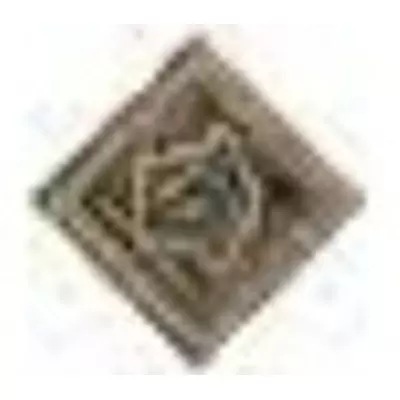 Versace Eterno Tozzetto Medusa Oro Carbon 6.7x6.7