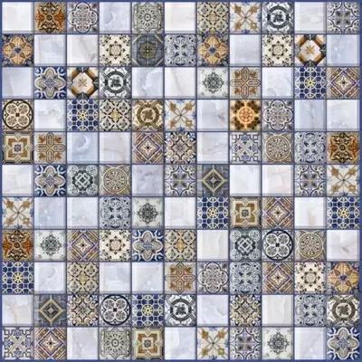 Lasselsberger (LB-Ceramics) Орнелла 5032-0200 Синий 30x30