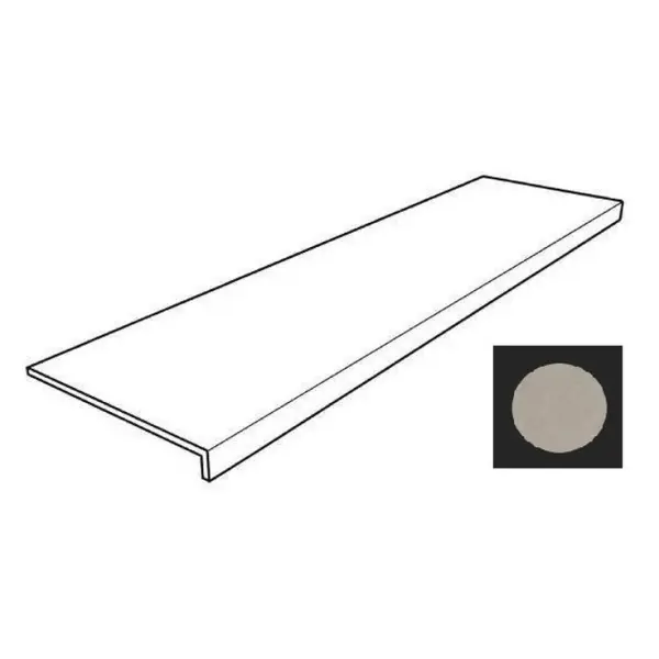 Atlas Concorde Italy Boost Vision HDFU Grey Round 33x120 - керамическая плитка и керамогранит