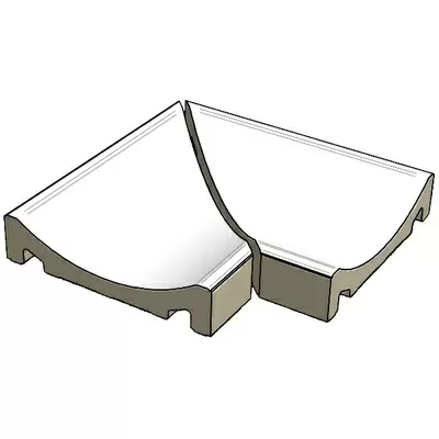 Rako Pool XPC58023 Белый 19,7x15