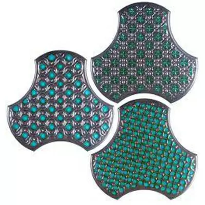 Bouquet Metal Emerald (Set 3) 25x25