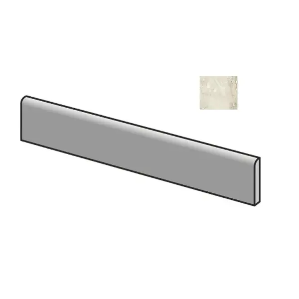 Sant Agostino Invictus CSABIBGK60 Battiscopa Beige Kry 7,3x60