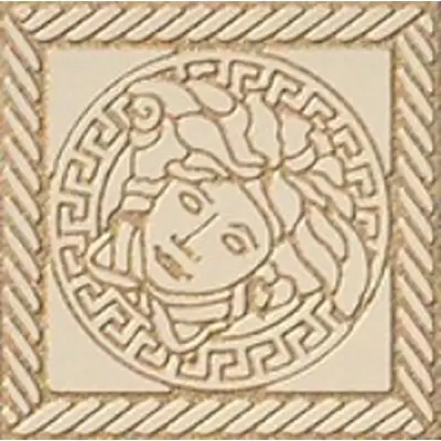 Versace Marble 240304 Tozzetto Medusa Beige Sab 11.5x11.5
