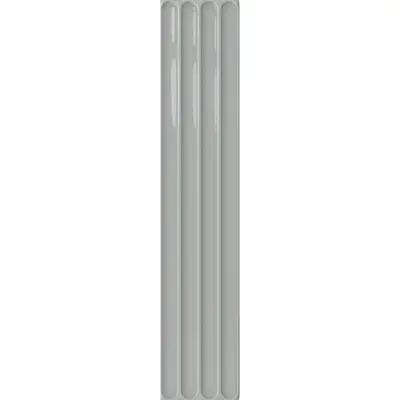 DNA Tiles Plinto In Grey Gloss 10,7x54,2