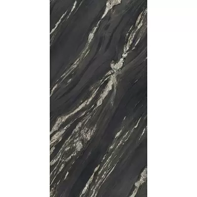 Ariostea Ultra Marmi Tropical Black Levigato Silk 150 75x150
