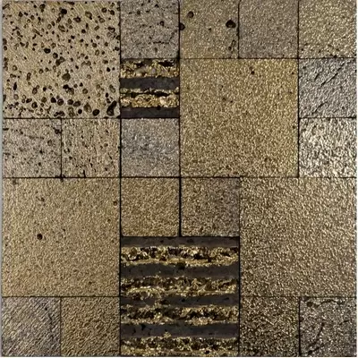 Orro Mosaic Lava Gold 30x30