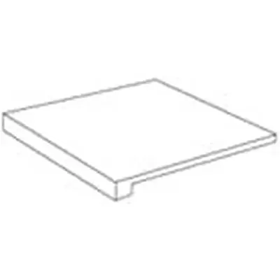 Atlas Concorde Dwell A1K5 Greige Scalino Angolare SX 33x33