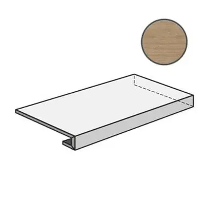 Sant Agostino Primewood CSAGDPNS12 Ang 120 Dx Natural As 33x120