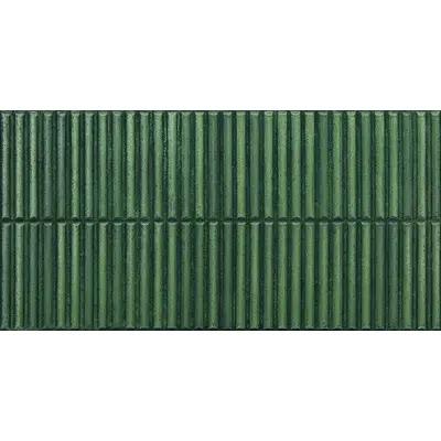 Piemmegres Homey 05233 Stripes Green Glossy 30x60