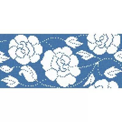Bisazza Decori 20 06001307VL Zante Blu 129.4x291.2