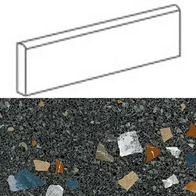 Arcana Ceramica Stracciatella 8HA2 R Grafito 9.4x80