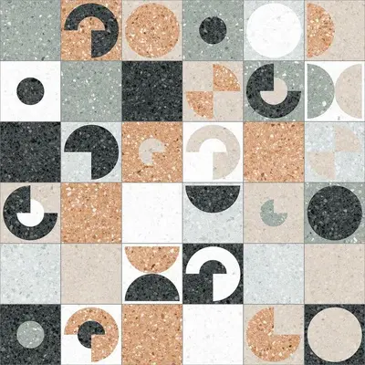 Vives Niza Alassio-R Multicolor 20x20